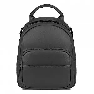 Рюкзак жен GH-658 черный нат.кожа