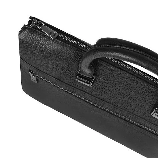 Портфель HT-9390-1 черный натуральная кожа
