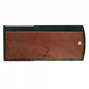 Кошелек жен MO-2069-17 зелен. нат.кожа Sezfert