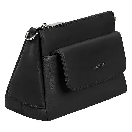 Сумка женская GH-11201 черная натуральная кожа