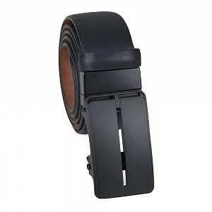 Ремень ROL-17/MBP/C черн. нат.кожа CS