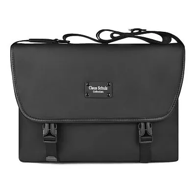 Сумка муж BG-5662 черн. текст. с в/о покрытием