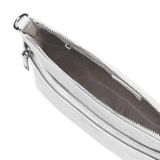 Сумка женская GH-1003 белая натуральная кожа