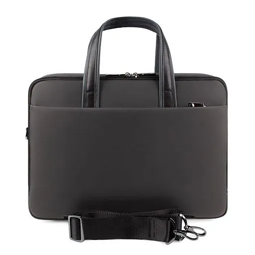 Портфель HT-5604-1F-4 серый текстиль