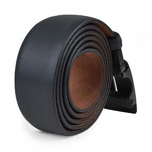 Ремень ROL-17/MBP/C черн. нат.кожа CS