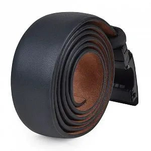 Ремень ROL-9/MBP/C черн. нат.кожа CS